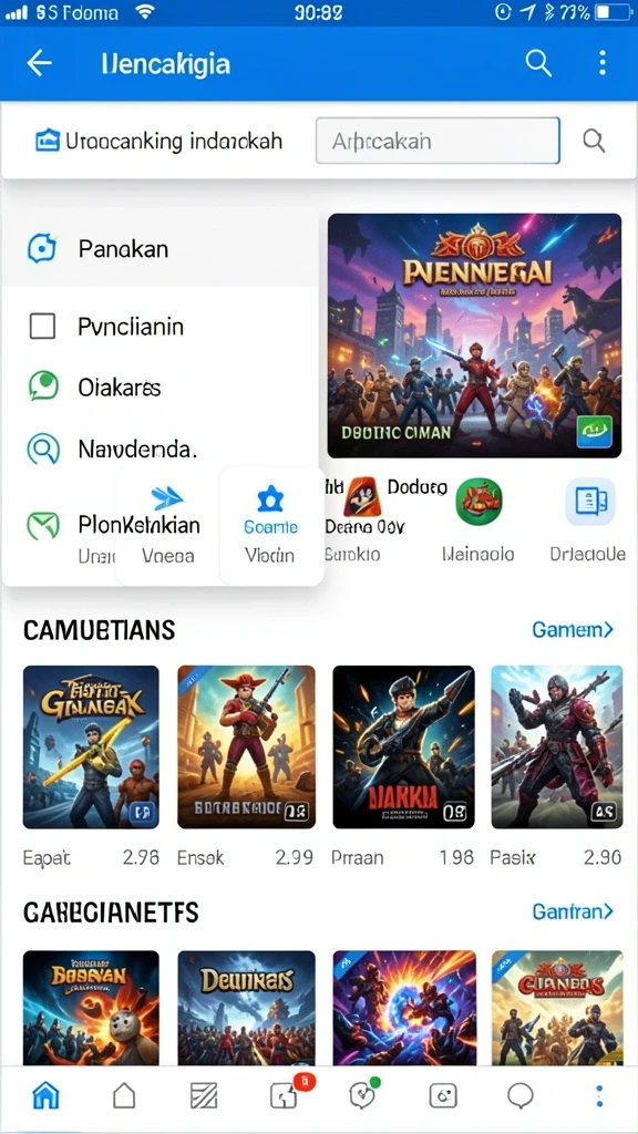 aceparty - Karakter-karakter lucu dan unik yang bisa dipilih.