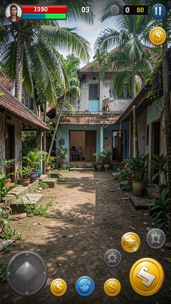 gendut188 - Tangkapan layar kedua: Menampilkan karakter lucu dalam aksi di level permainan.