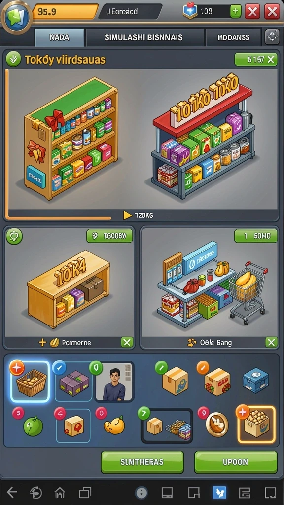 kelinci777 - Tangkapan layar menampilkan karakter kelinci yang lucu.