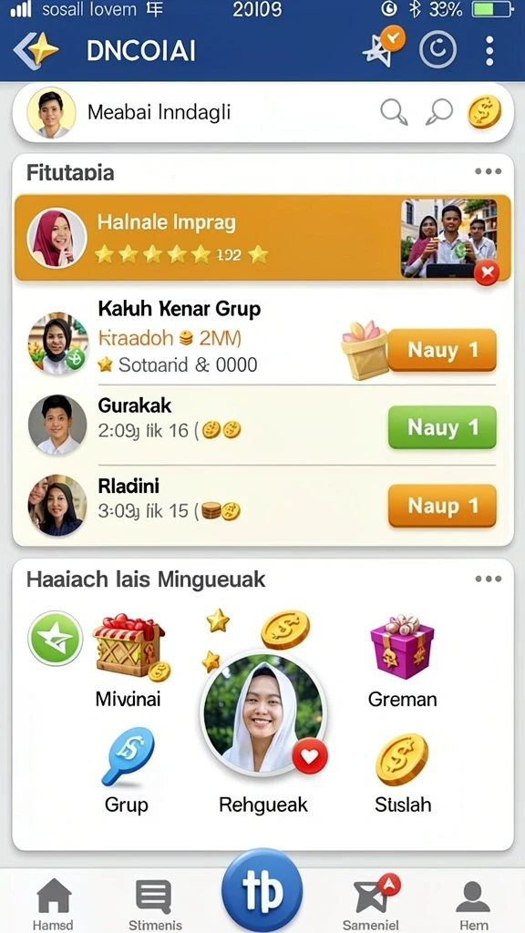 prg007 - Tampilan antarmuka yang intuitif dan mudah digunakan.